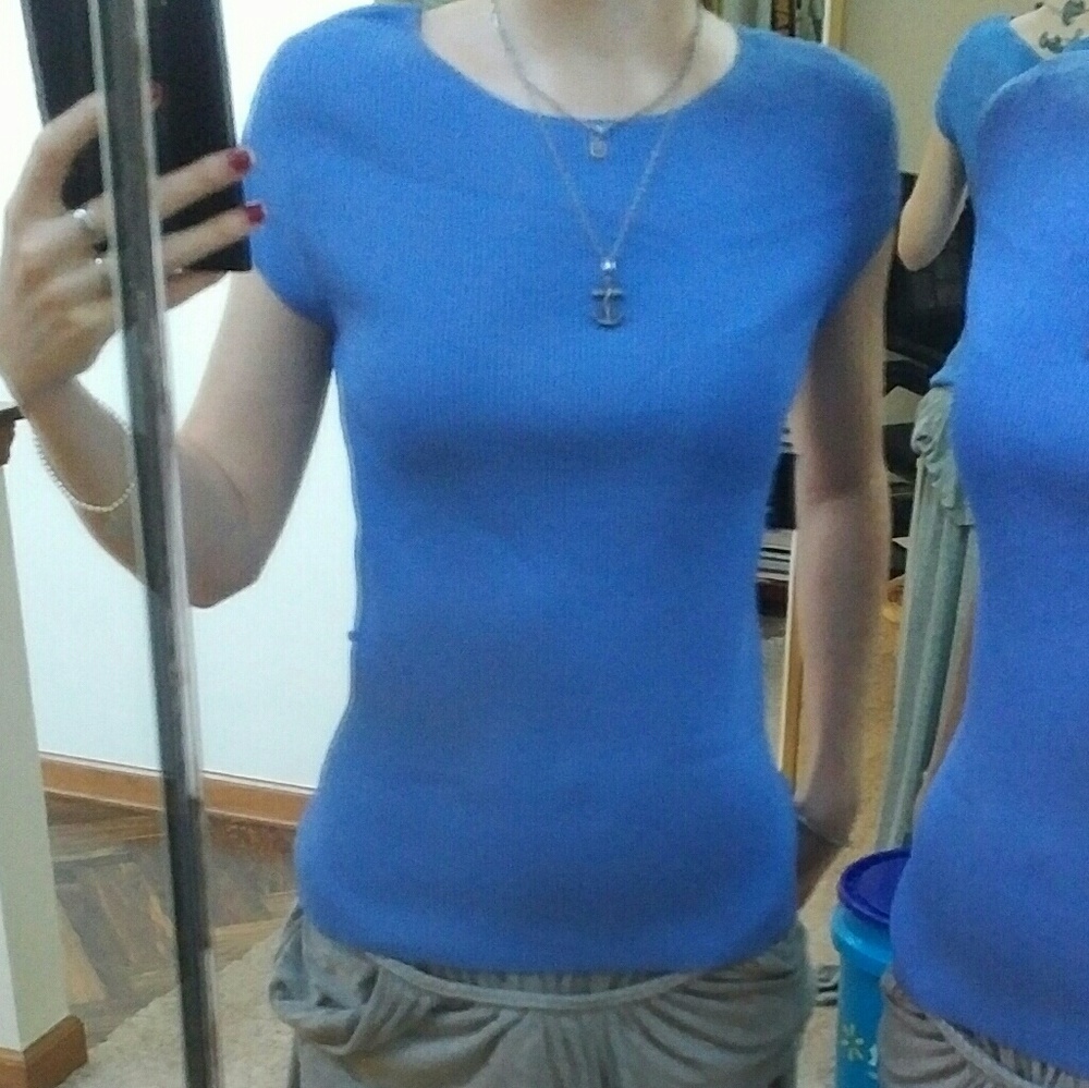 3 for 20$ Jones New York ps blue stretch T NWT!